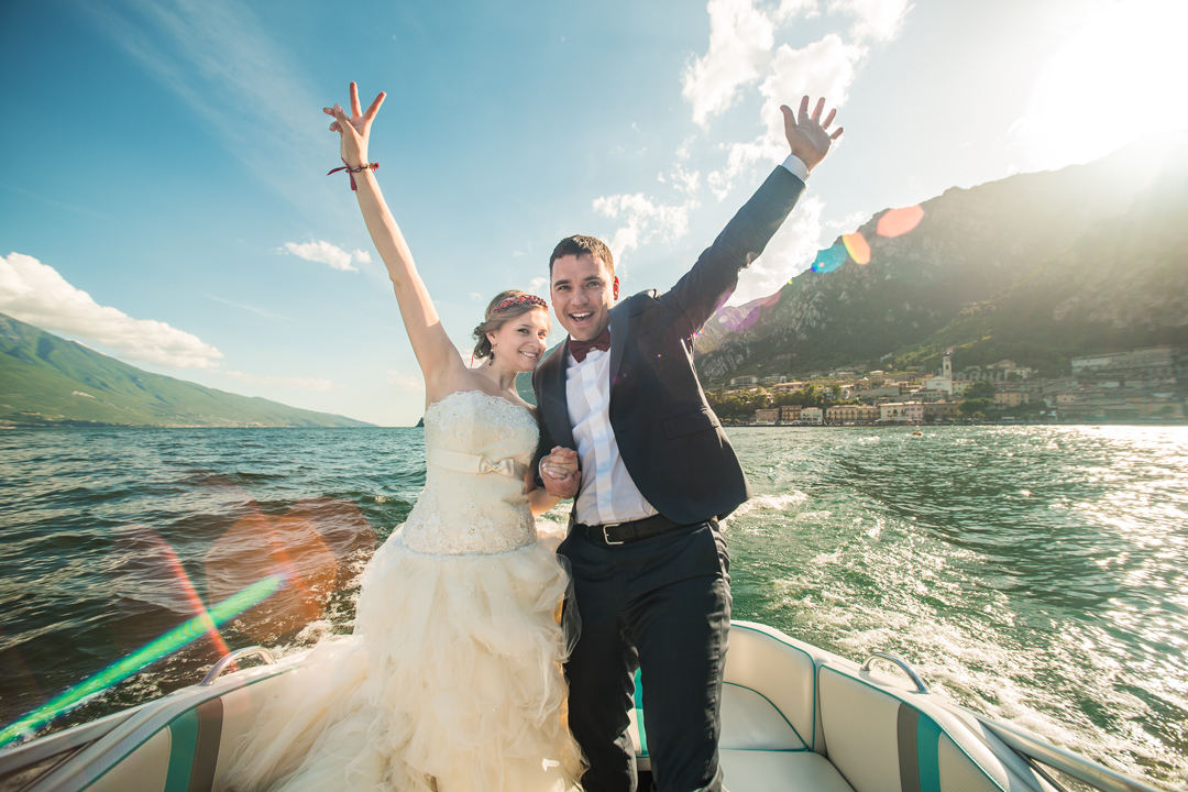 Свадебный фотограф на озере Гарда, символическая свадьба Гарда