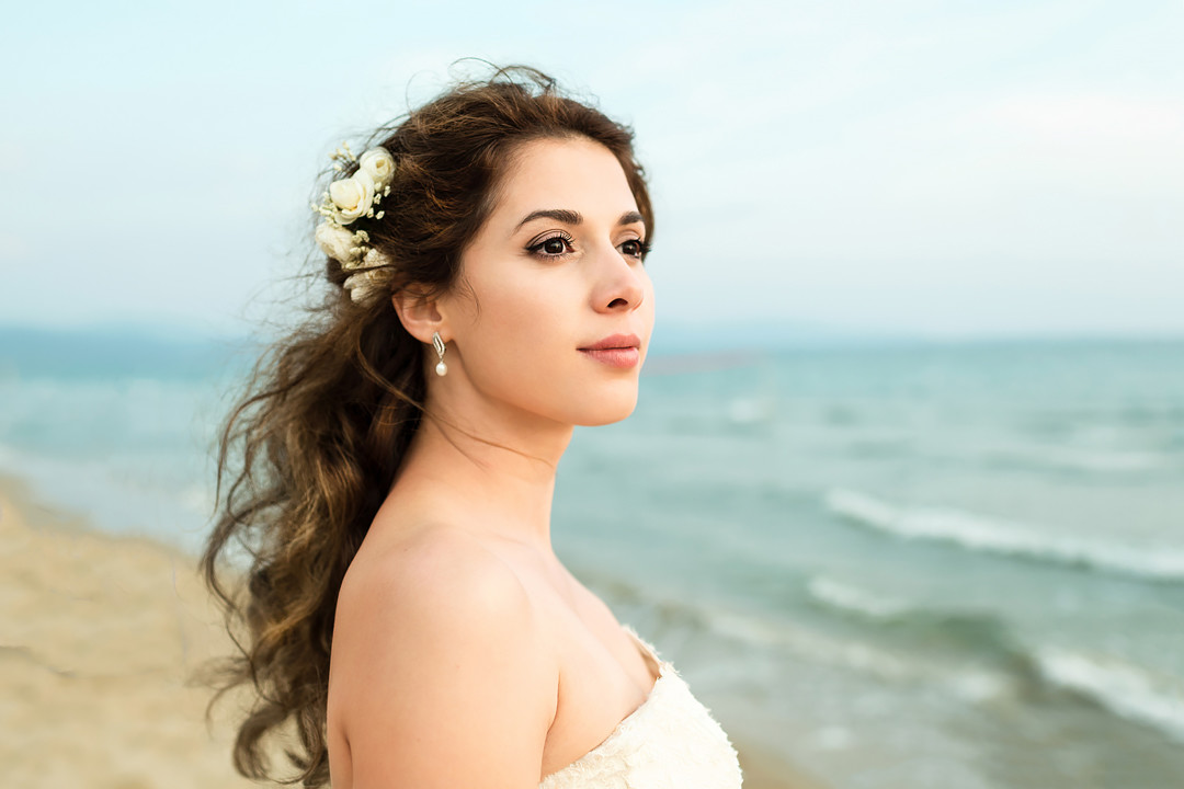 bride portrait tuscany follonica