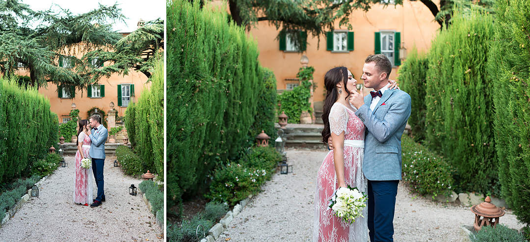villa wedding in tuscany