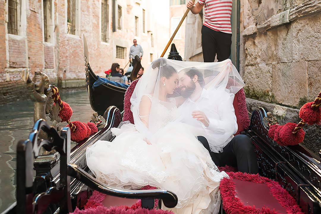 каналы венеции свадьба фото