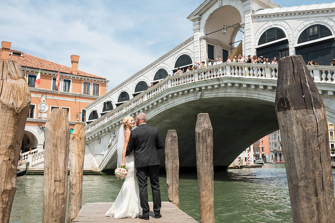 мост риальто венеция свадьба италия
