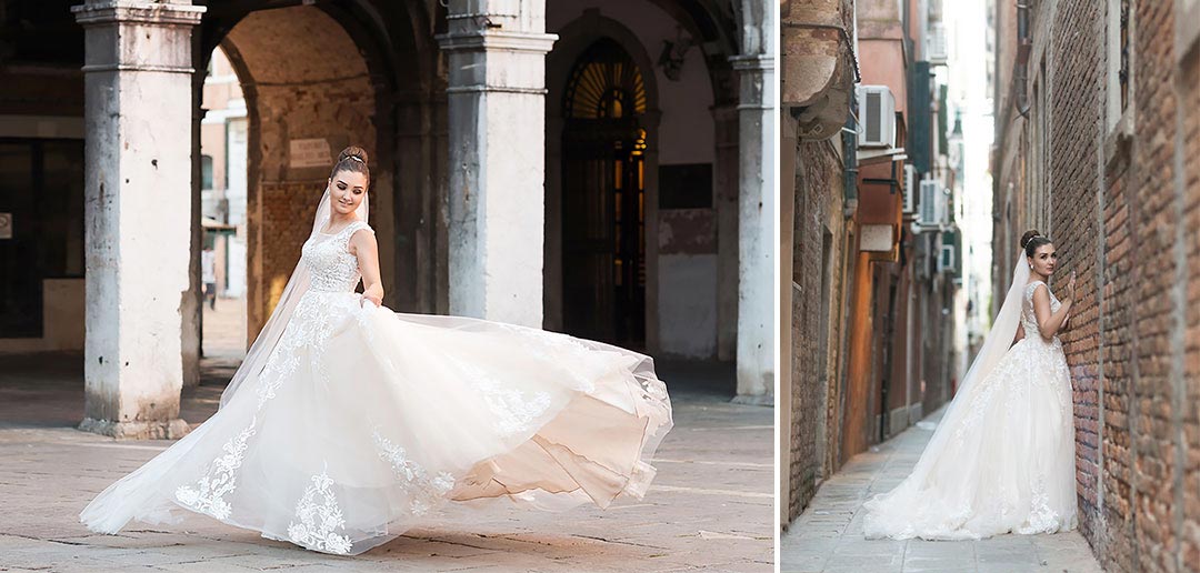 невеста фотосет венеция италия
