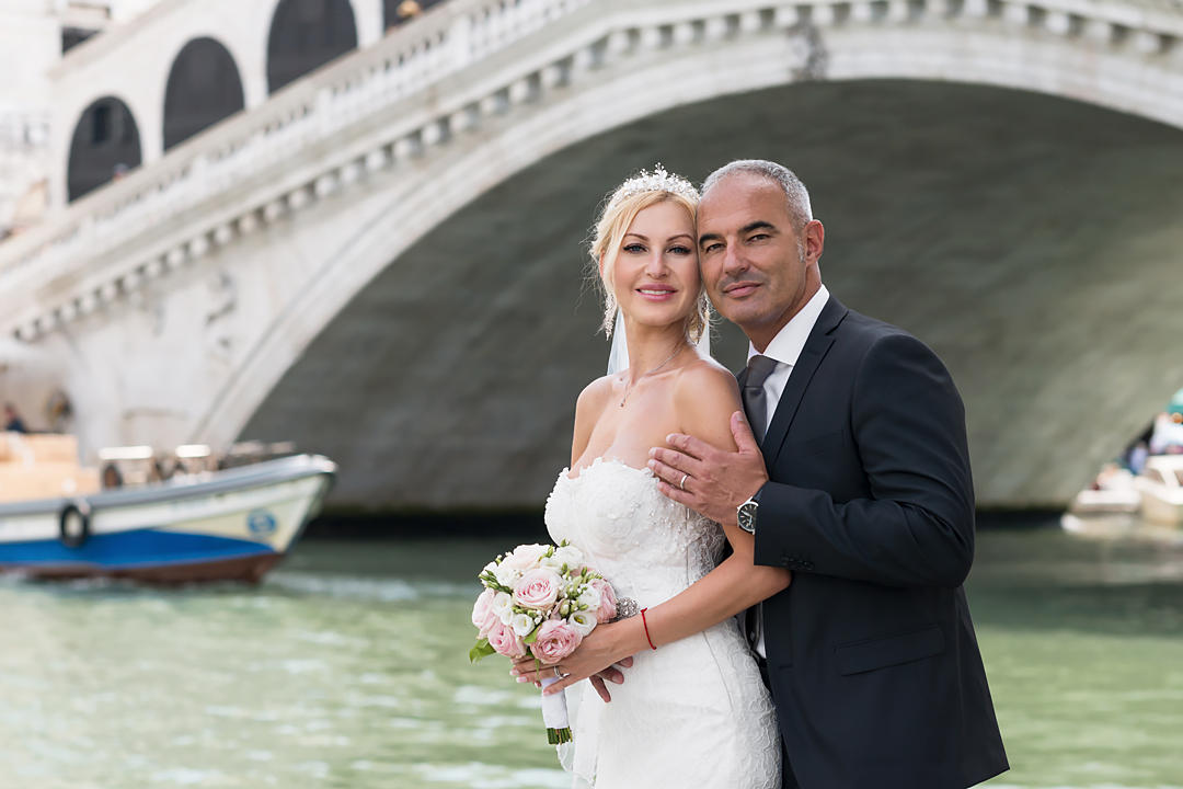 свадебные фото венеция италия риальто