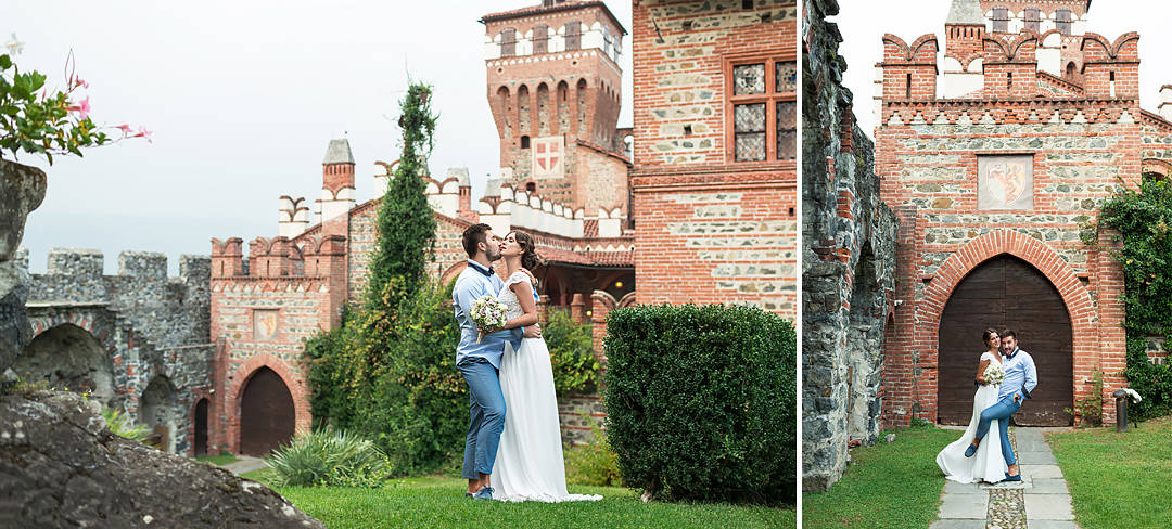 свадьба в средневековом замке италия