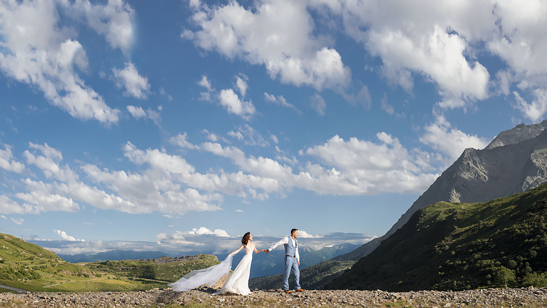 свадьба на вершине мира альпы