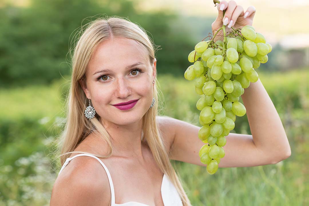 фото с виноградом ланге